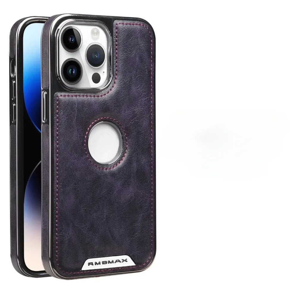 Skórzane etui na telefon iPhone 16 Pro max do iPhone'a 16 15 Plus 14 13 12 Pro Max Wstrząsoodporne etui ochronne