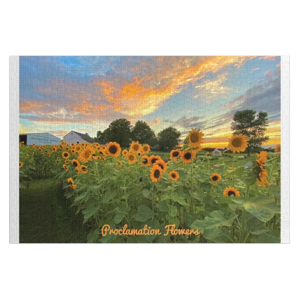 

Sunflower Sunset Jigsaw Puzzle Personalized Gift Ideas Personalize Personalized Kids Gifts Puzzle