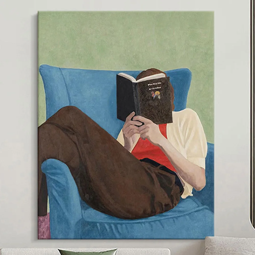 Classic Abstract Wall Art Niche Oil Painting Literary Charac
