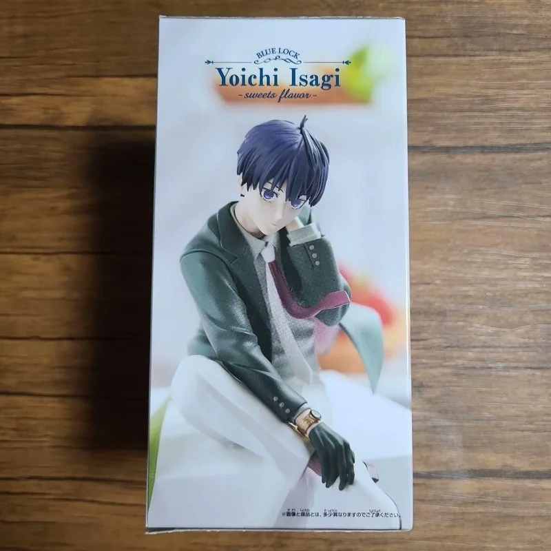 Echt Model BANPRESTO Blue Lock 13 cm Rin Itoshi Snoep Smaak Figuur Anime Beeldje Collecties Speelgoed Geschenken