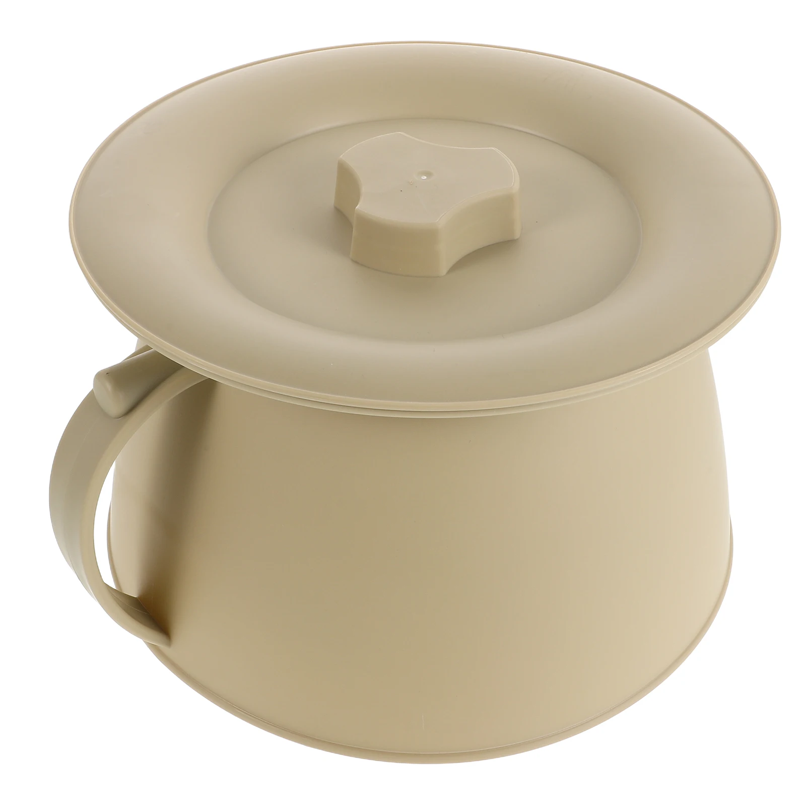 Covered Urinal with Lid Portable Toilet Bedpan for Bedridden Patients Urine Container Jug for Men Women at Home Travel