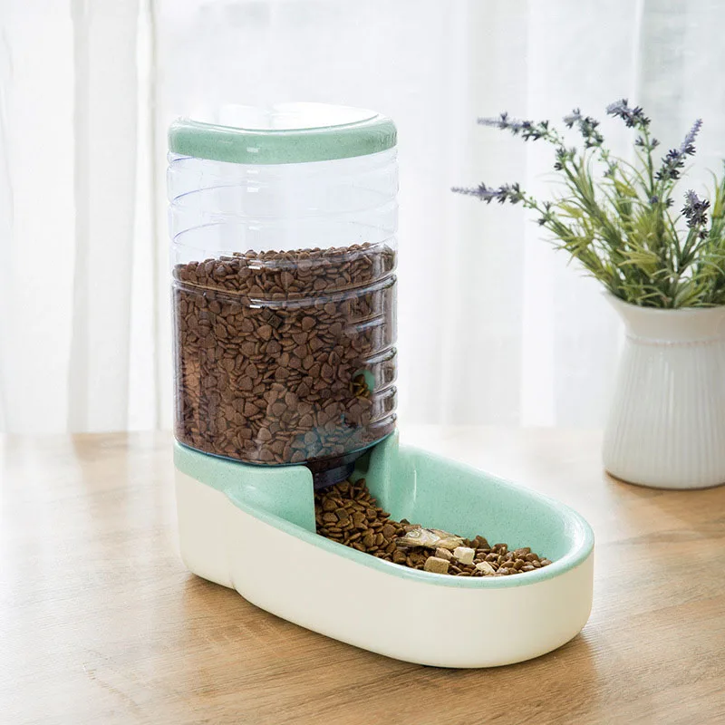 Kat Water Dispenser Hondenbak Kattenbak Water Voerbak Kattenbak Combinatie Graan Opslag Vat DWC110013