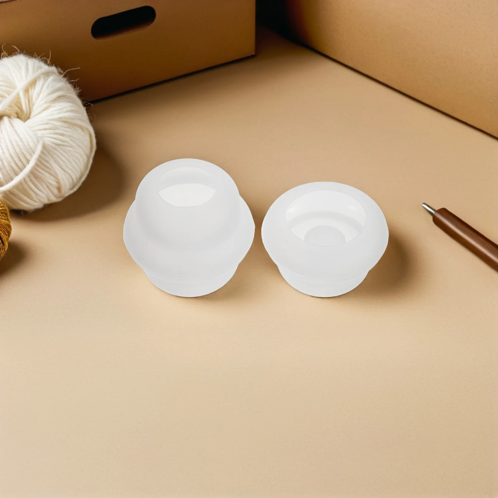 

5pcs Base Silicone Mold Kit for DIY Epoxy Soaps Resin Casting Holiday Wedding Tealight Holder Clay Candlestick Molds