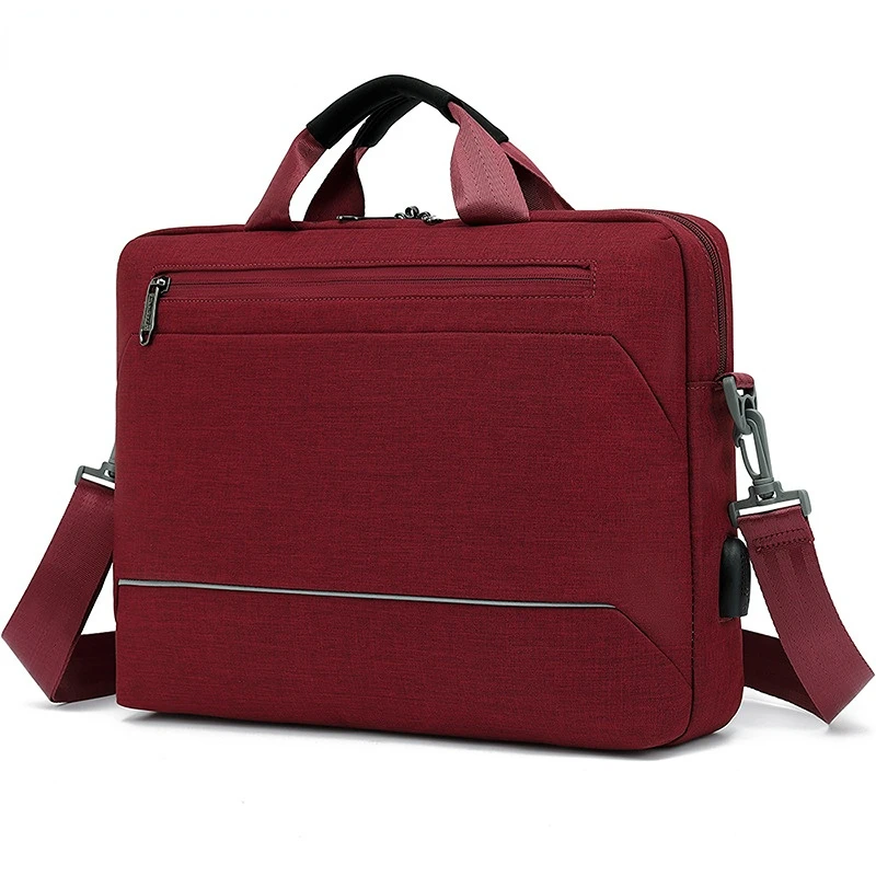 Chikage-maletín de negocios para hombre, bolsa de ordenador de moda, bolso cruzado portátil de gran capacidad, bolso de un solo hombro Unisex