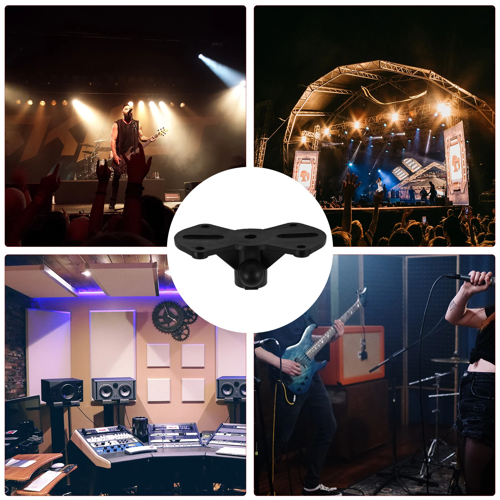 

5pcs 5 PCS Speaker Stands Desktop Universal Speaker/audio Base Tray Isolation for Speakers