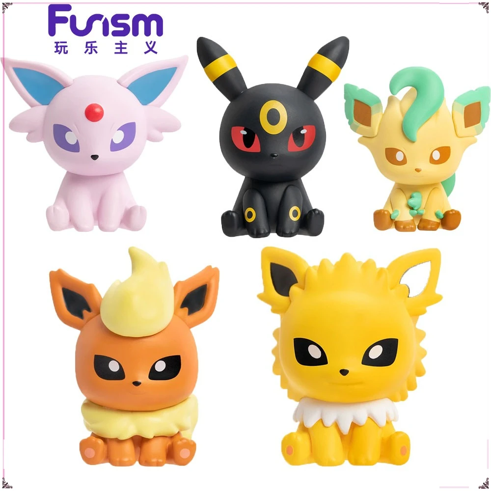 

Подлинный Funism Pokemon Eevee Little Adventure, мини-слепая коробка, мультяшная изысканная коллекционная модель, игрушки, украшение для рабочего стола, подарки для детей