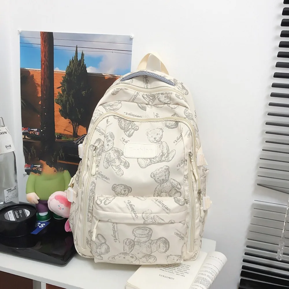 

Kawaii мультяшный рюкзак большой емкости, сумка на плечо, сумки для книг, дорожные рюкзаки, сверхлегкие студенческие повседневные школьные сумки на молнии