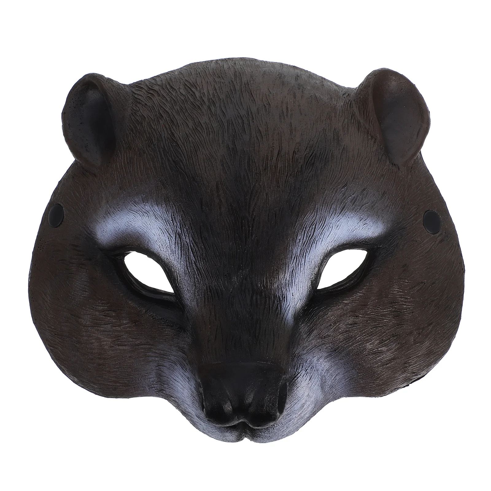 

Squirrel Mask Half Face PU Foam Cosplay Masquerade Party Halloween Durable Animal Accessory Adult Size Realistic Design Lovely
