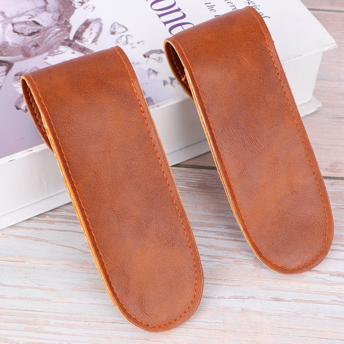 

2pcs Bottle Cover Carrier Eco Bag For Lifter Friendly Lightweight Portable PU Bag Holder Lifter Storage Tool Case