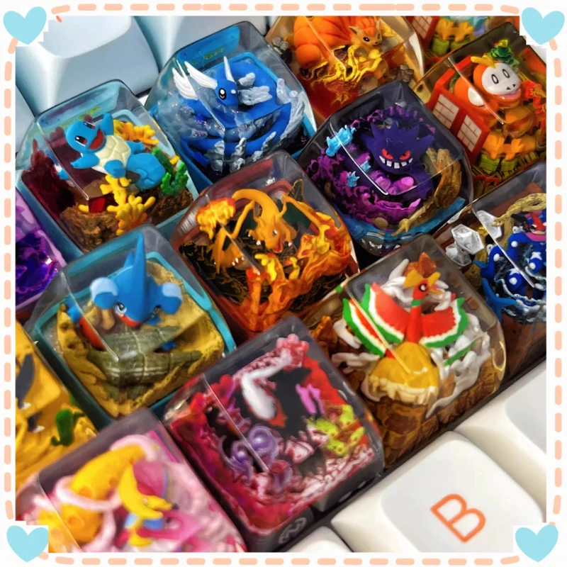 pokemon-gengar-cartoon-resin-keycap-transparent-personalized-creative-high-keyboard-decoration-festival-gift-dress-up-toy-figure