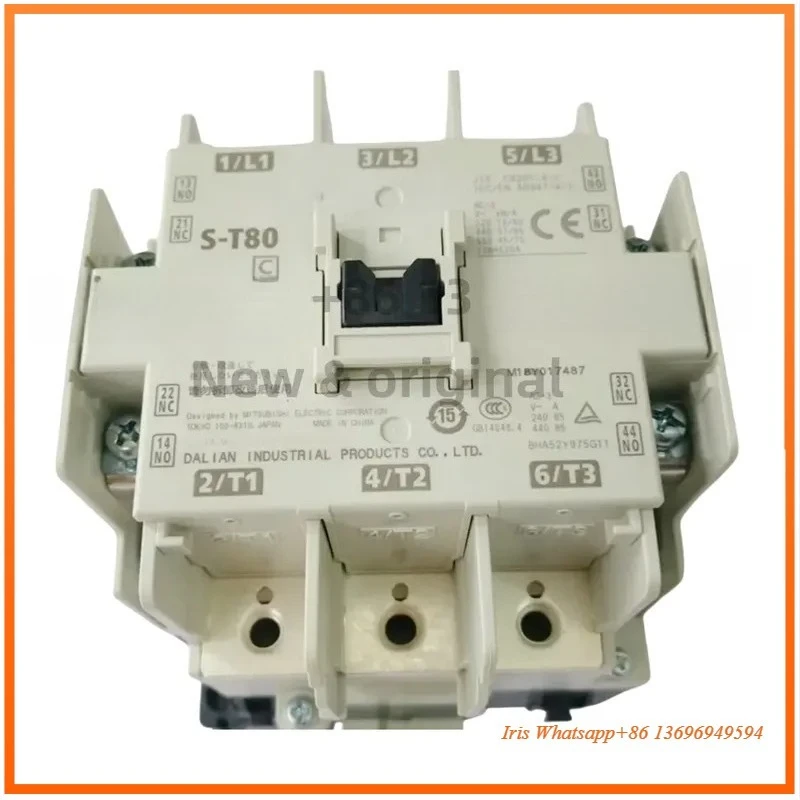 New Contactor S-T80 AC110V(100-127V) AC220V(200-240V) AC380V(380-440V)