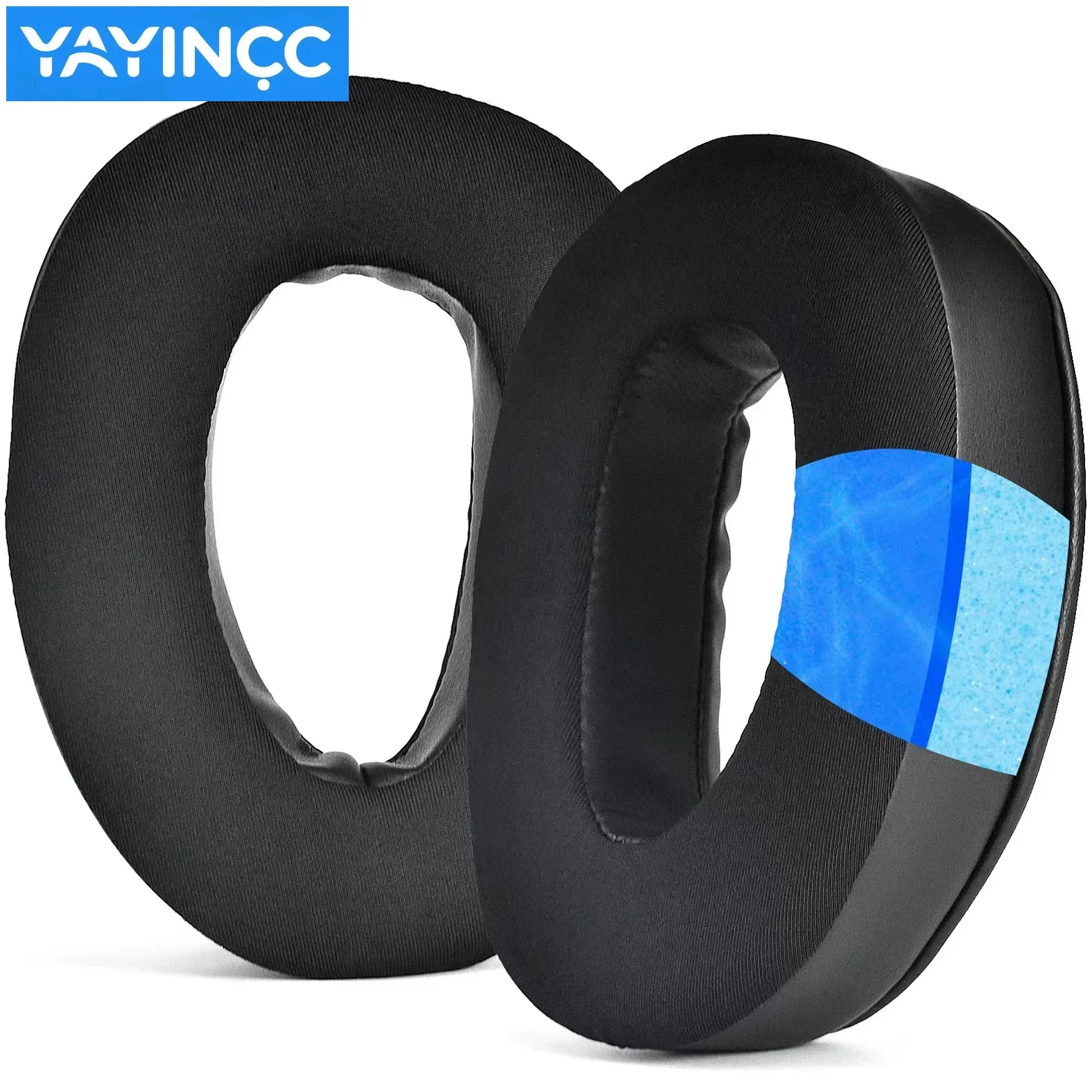 YAYINCC アップグレード冷却ジェルイヤーパッドゼンハイザー GSP300/301/302/303/350/370 ヘッドフォン耳カバーイヤーマフ耳枕イヤーパッド