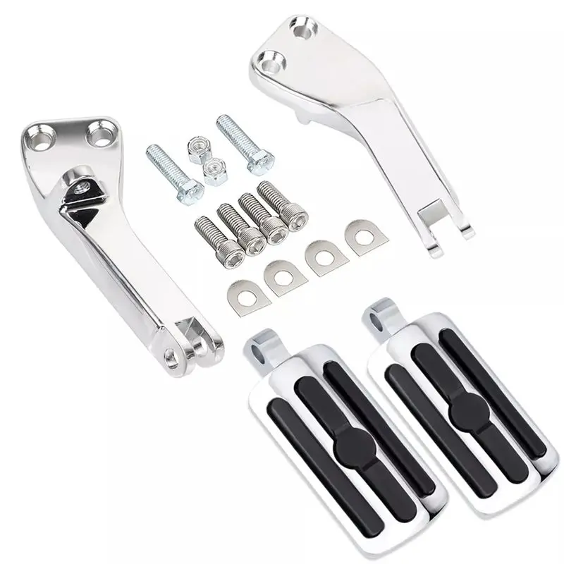 

Firmly Rear Passenger Foot Peg Mount Bracket For Dyna Super Glide Custom FXDC