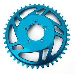 EBKE 42T Crankset CNC 6061 T6 Aluminium Alloy Chainring For Banfang BBSHD G320 48V1000W 52W1000W Mid Drive Motor Kit