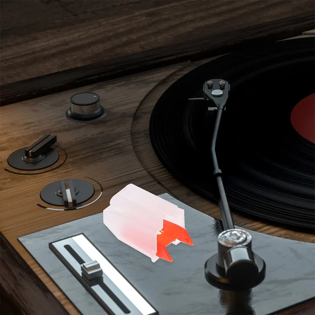 

8Pcs Stylus Needle Replacement Durable Record Player Needle for Vinyl Record Turntable Playback Stylus Attachment