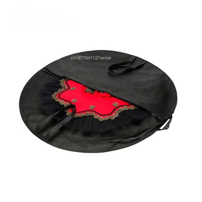 Borsa portaoggetti per gonna da ballo Borsa per gonna tutù Borsa portaoggetti per gonna per performance di balletto in tessuto non tessuto Abbigliamento da ballo Accessori universali