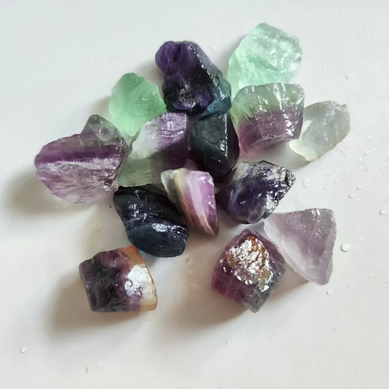 The Fascinating World of Colorful Fluorite Natural Healing Crystals Gemstones Specimens Collectible Home Garden Decoration Stone