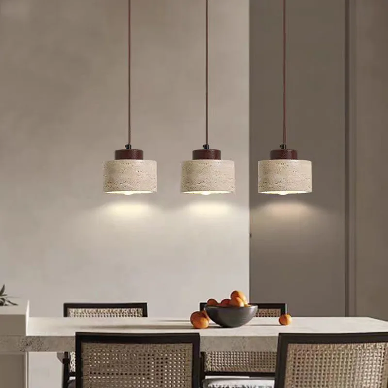 Modern Travertine Stone Pendant Light Versatile In Various Styles Bedroom Dining Room Kitchen Island Decor Lamp Fast Delivery