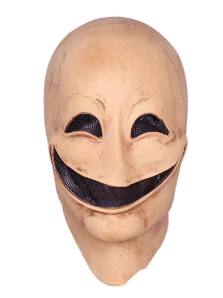 Maschera di Halloween Donna Uomo Testa intera Faccia Realistica Silicone Nonno Nonna Maschera Simulazione Forniture Puntelli Cosplay per feste