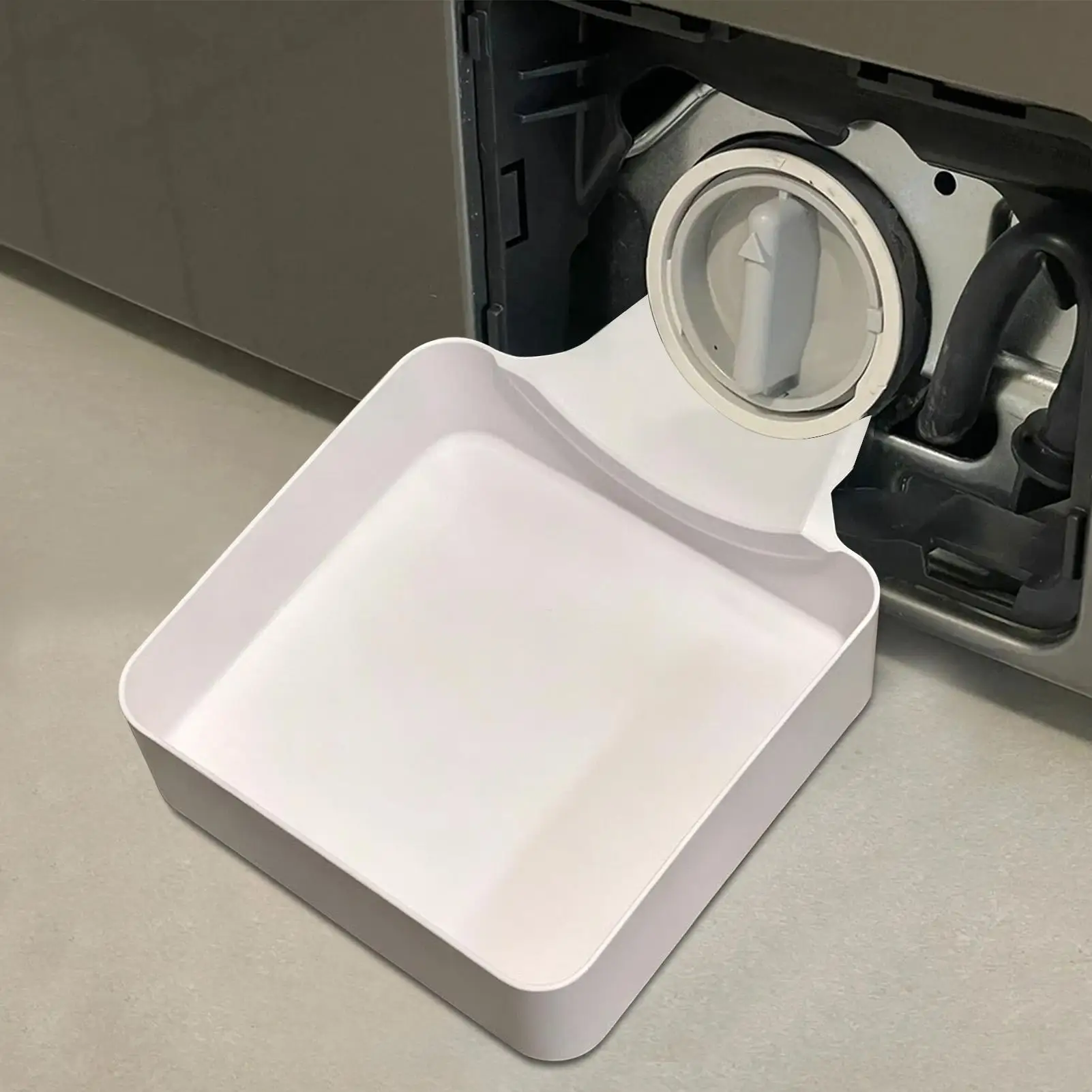 Washing Machine Filter Drain Tray Reusable Washing Machine Supplies Washer Filter Cleaning Water Catcher for Homeowners Renters