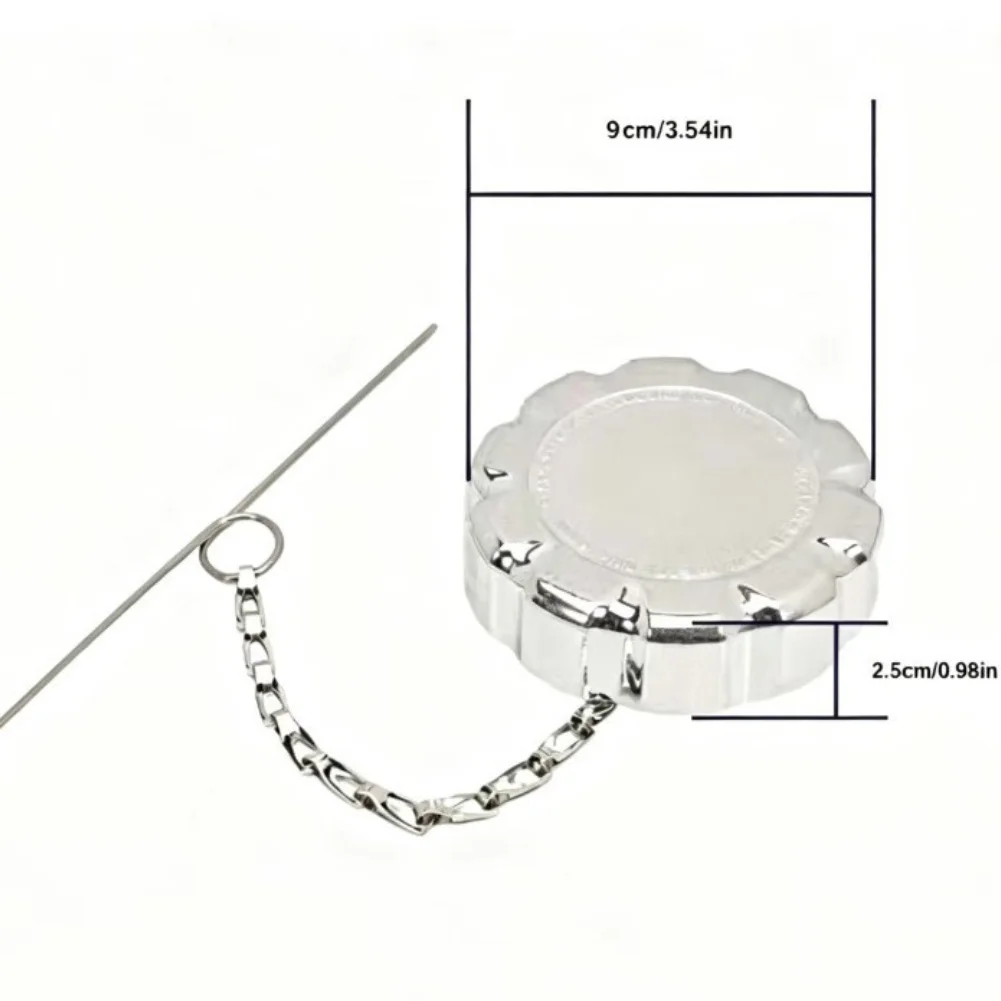 Tank Filler Cap Aluminum Fuel Cap OE Number 20770683 Easy Installation Direct Replacement For Volvo VNL Series 3