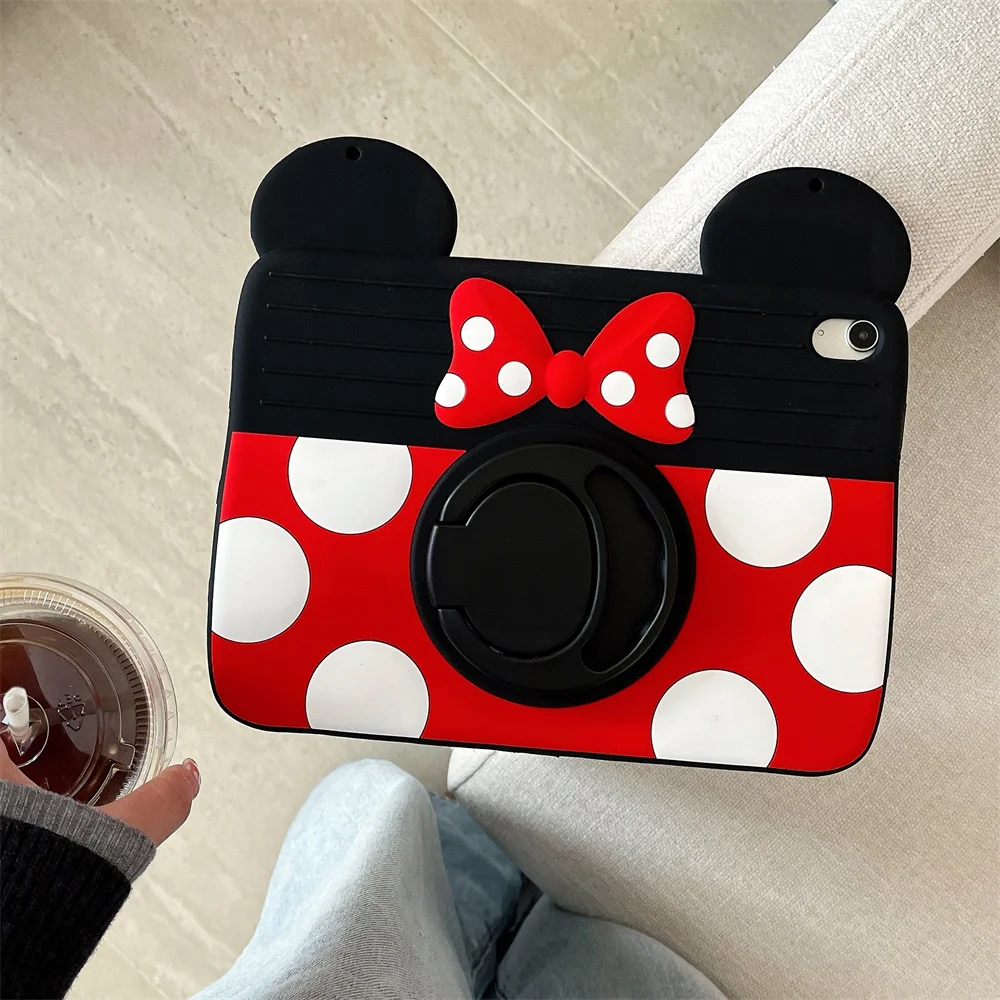 لباد الهواء 1 2 3 4 5 6 10.9 برو 11 10 9 8 7th A16 حافظة أطفال لطيف ثلاثية الأبعاد الكرتون ميني سيليكون اللوحي واقية #4