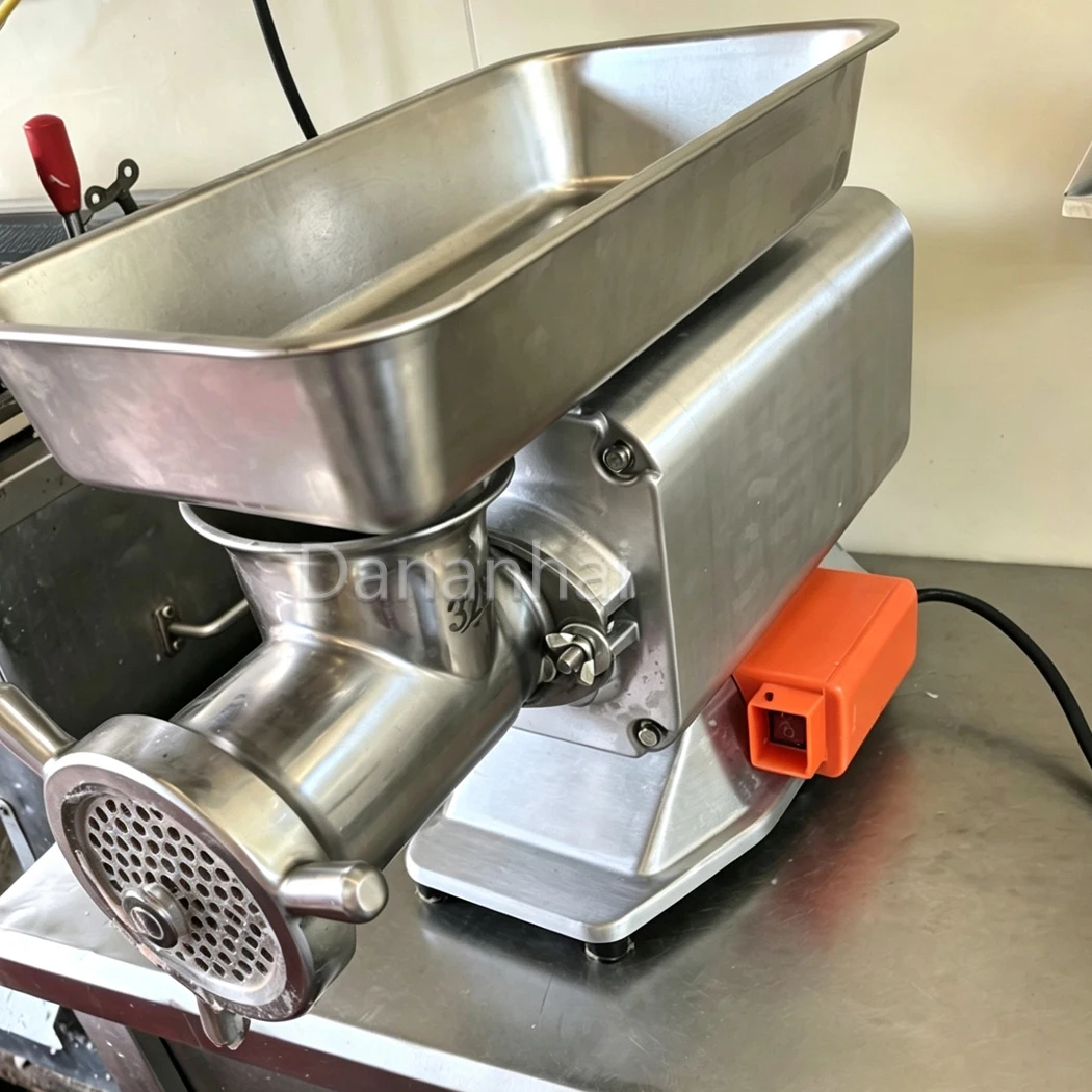 Meat Mincing Grinder Commercial Electric Machine for Sausage Production Minced Meat Catering Kitchen