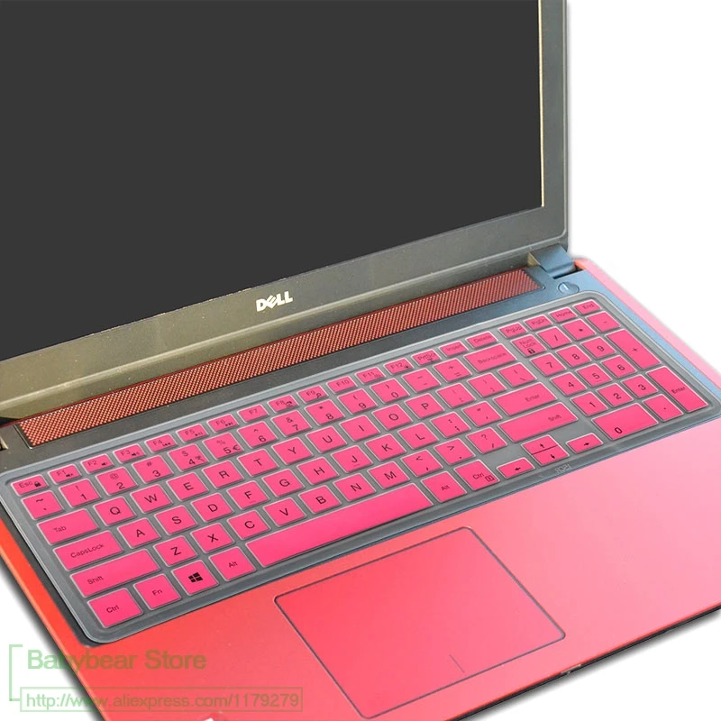 15.6 17.3 inch Silicone Keyboard Skin Cover for Dell G3 15 3579 3779 / G5 15  5587 / G7 15 7588 Game laptop inspiron 5577 15S