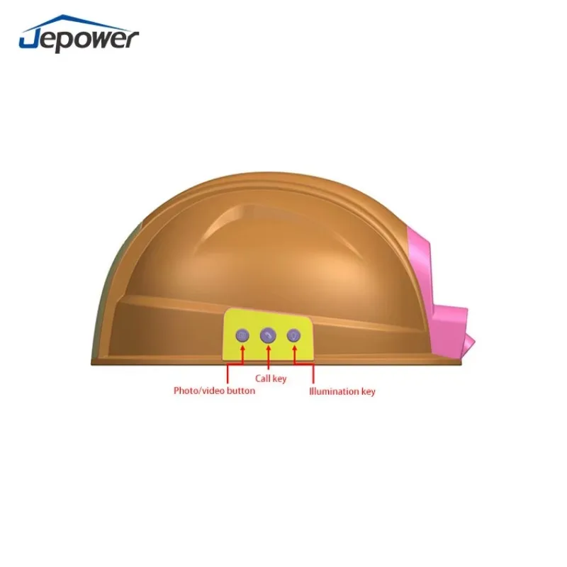 Smart ABS  WIFI Industrial Worker Rescue Helmet Smart Hard Hat For Adults Coal Miners Projects Offers Head Protection