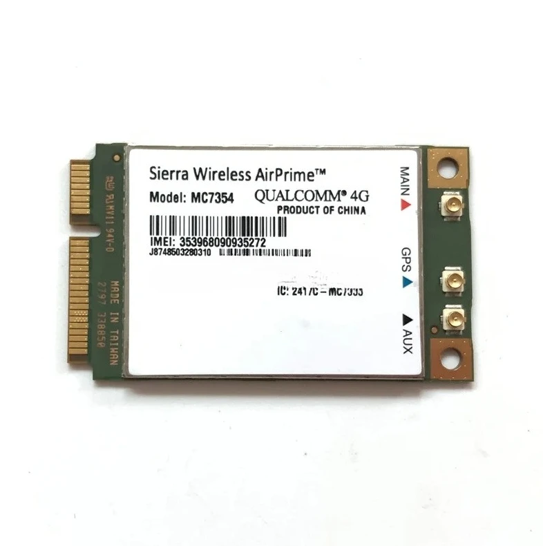 NN Wireless 4G LTE MC7354 Mini PCIE Module Qualcomm Chipset GSM WCDMA GNSS Gobi API Supported