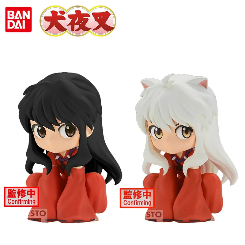 Bandai Genuine Inuyasha Anime Figure Banpresto Inuyasha Figure Toys for Boys Girls Christmas Gift Collectible Model Ornaments