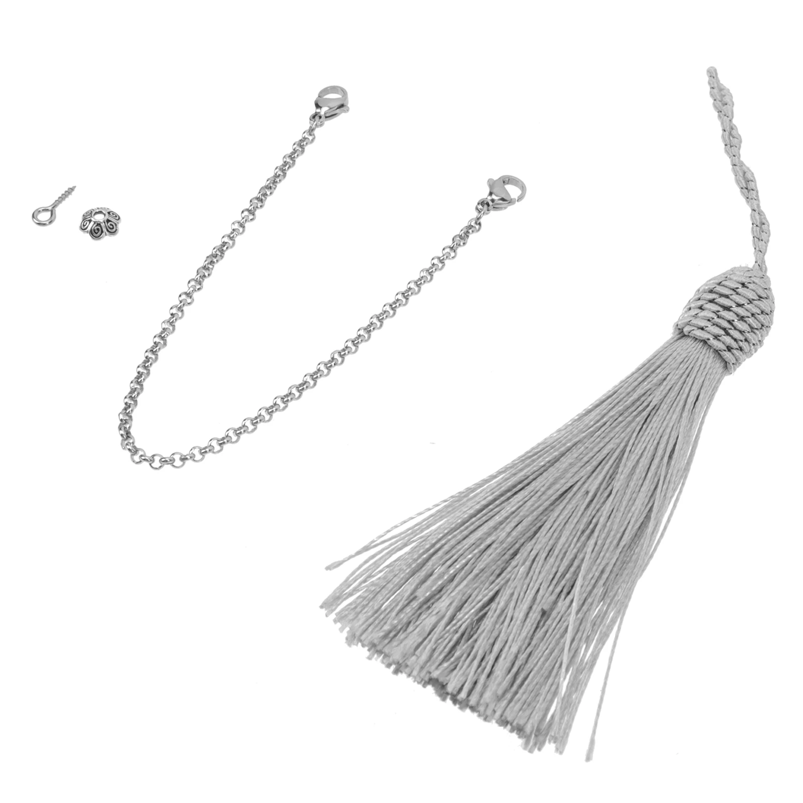

Thumb Piano Chain Kalimba Tremolo Accessories Decorative Zinc Alloy Durable Musical Chains for Thumb Chain Kalimba