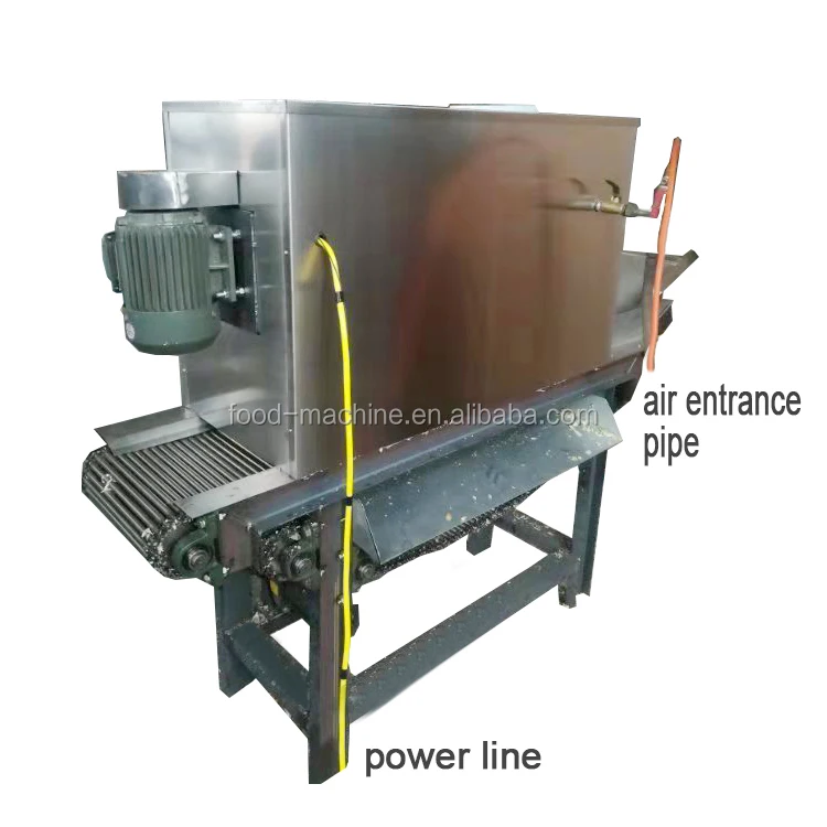 آلة خط إنتاج تقشير الجلد الصناعية الصغيرة والثوم الجاف #4