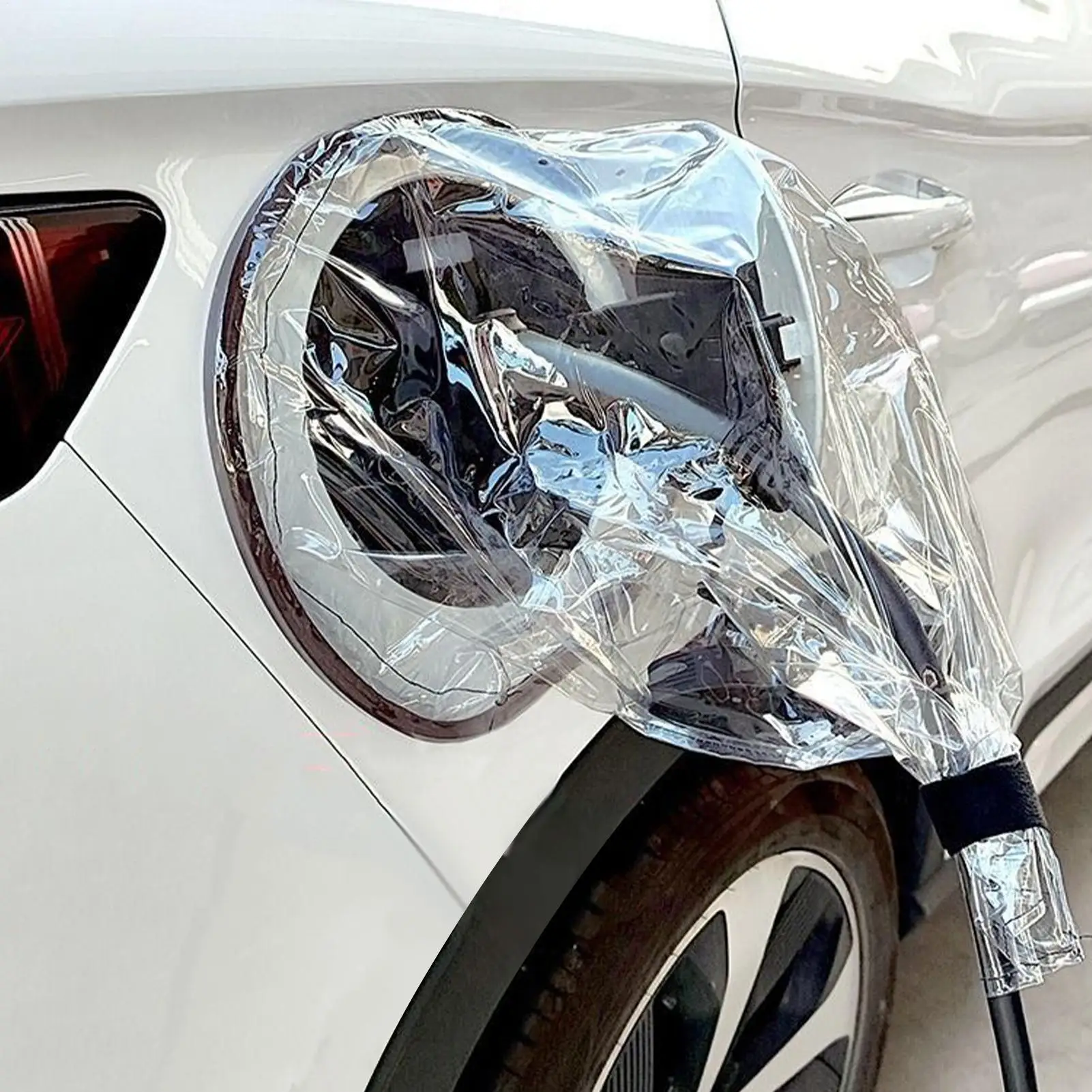 

EV Charger Rain Cover Electric Vehicle Car Charger Plug Protector Covers Snow-Proof Car Winter Snow Rain Covers