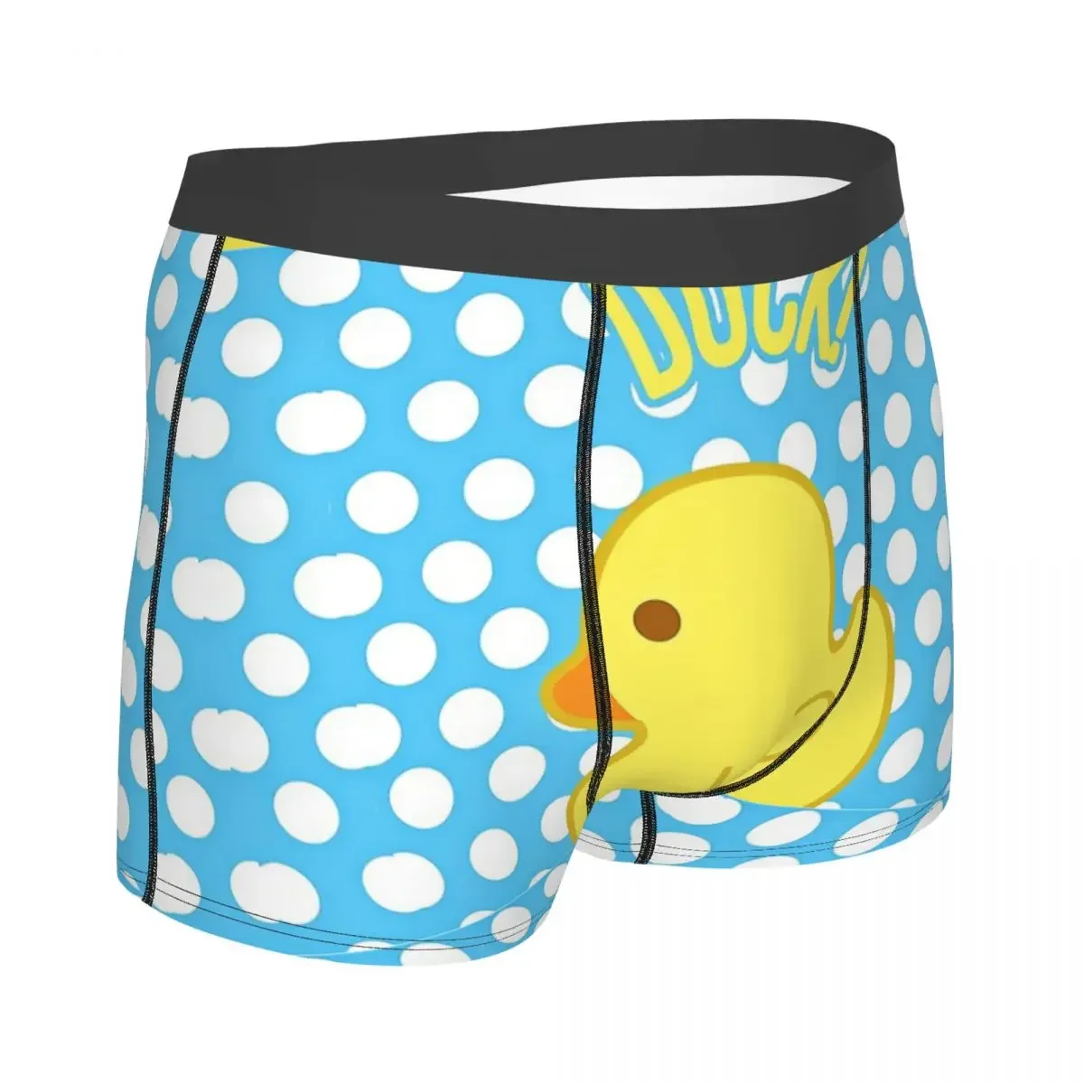 Rubber Duck Underpants Breathbale Panties Men's Underwear Sexy Shorts Boxer Briefs