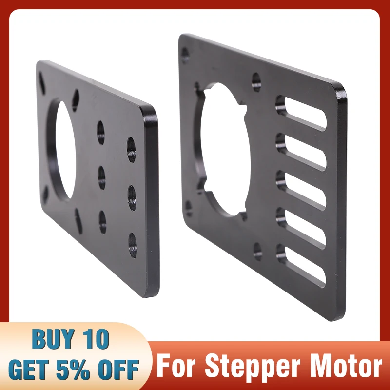 V-Openbuildd Motor Mount Plate - NEMA 17 23 Stepper Motor Mounting Fixed Plate Ilder Pulley Aluminum Bracket 3D Printer Parts