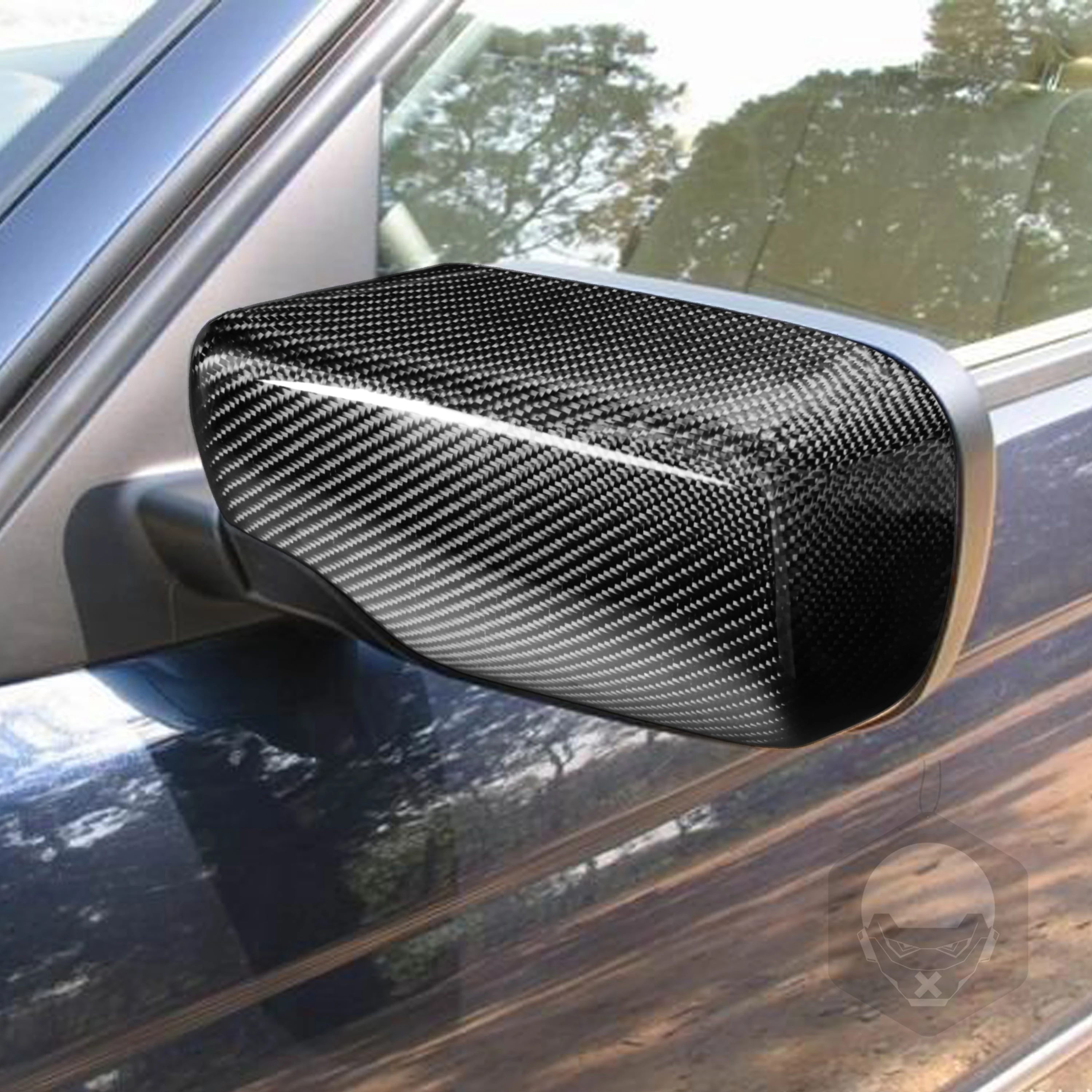 For BMW 3 Series E46 4 Door 1998-2005 Real Carbon Fiber Side Rearview Mirror Cover Trim Car Decoration Modification Accessories