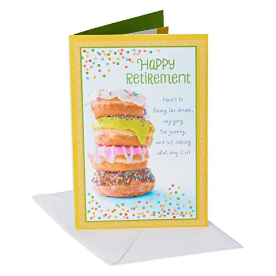 

Retirement Card Doughnuts, Sweet Life