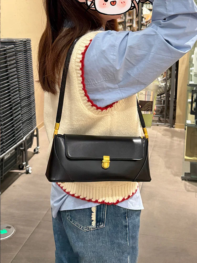 

2025 New Retro Shoulder Bag, Underarm Bag, Handbag Fashion Casual Women's Daily Commuting Women's Bag Versatile Bag