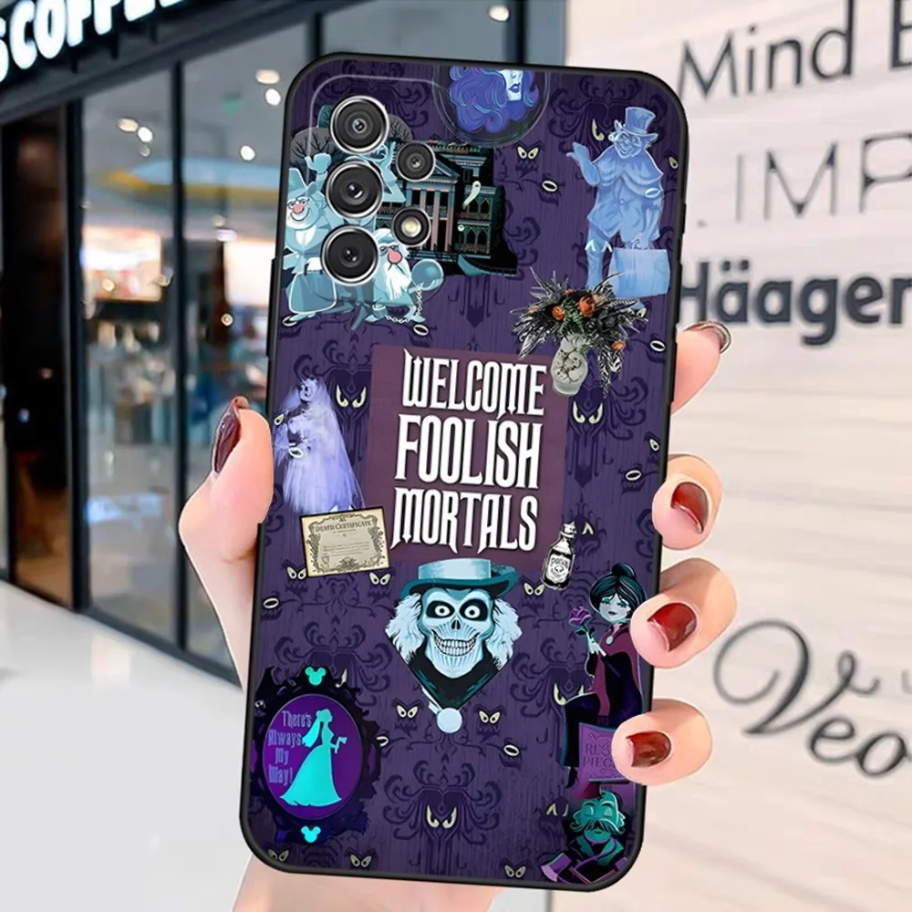 Haunted Mansion Phone Case for Samsung Galaxy A31 A33 A52 A13 A02 S20 S23 S22 S21 A53 M54 Note 20 Back Cover