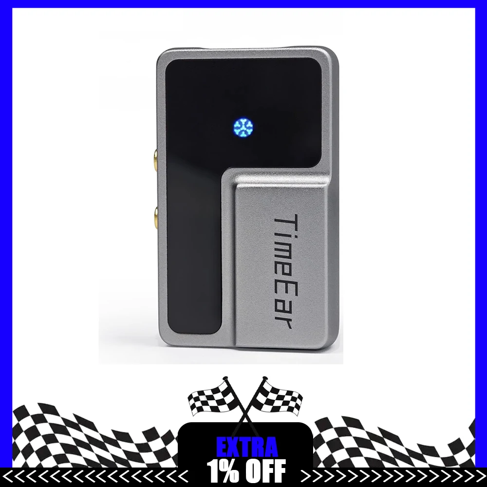 TimeEar TEU 8 DAC AMP Headphone Amplifier Mini USB-C 3.5/4.4mm Headphone Power Amplifier Balanced Stereo Hifi Audiophlie Custom