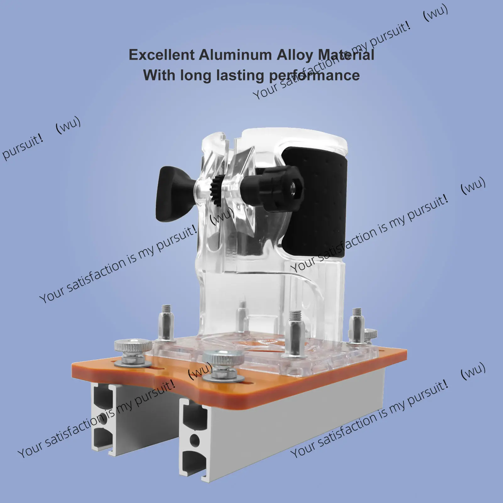 2 in 1 woodworking milling machine slotting positioner, precision slotting machine bracket, edge milling curve cutting tool