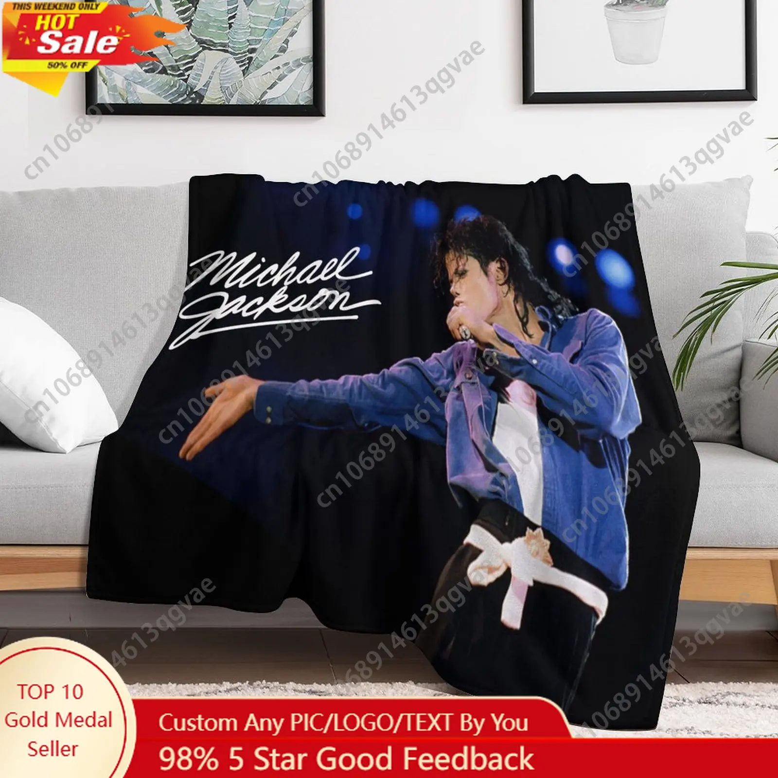 

Michael Jackson Flannel Blankets Are Soft Comfortable and Warm Perfect for Winter Naps Homes Offices Travel Camping and More