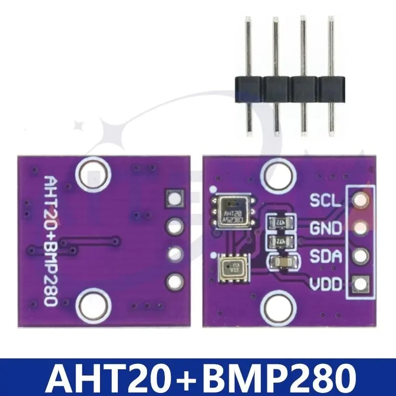 Temperature Humidity AHT20+BMP280 Air Pressure Module High-precision Digital Temperature Humidity and Air Pressure Sensor 2 in 1