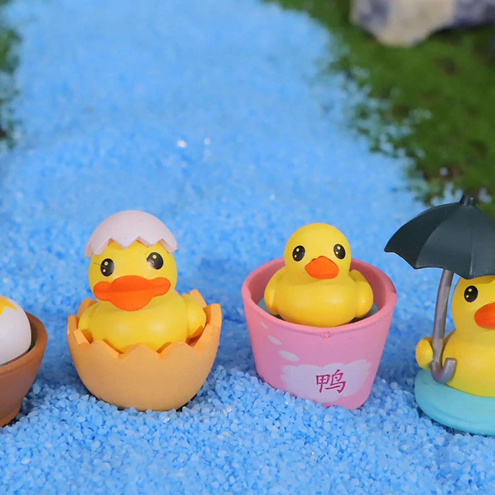 

Mini Ducks Adorable PVC Party Favors Miniature Desktop Duck Figurines for Holiday Garden Backyard Yard Porch Home Table Balcony