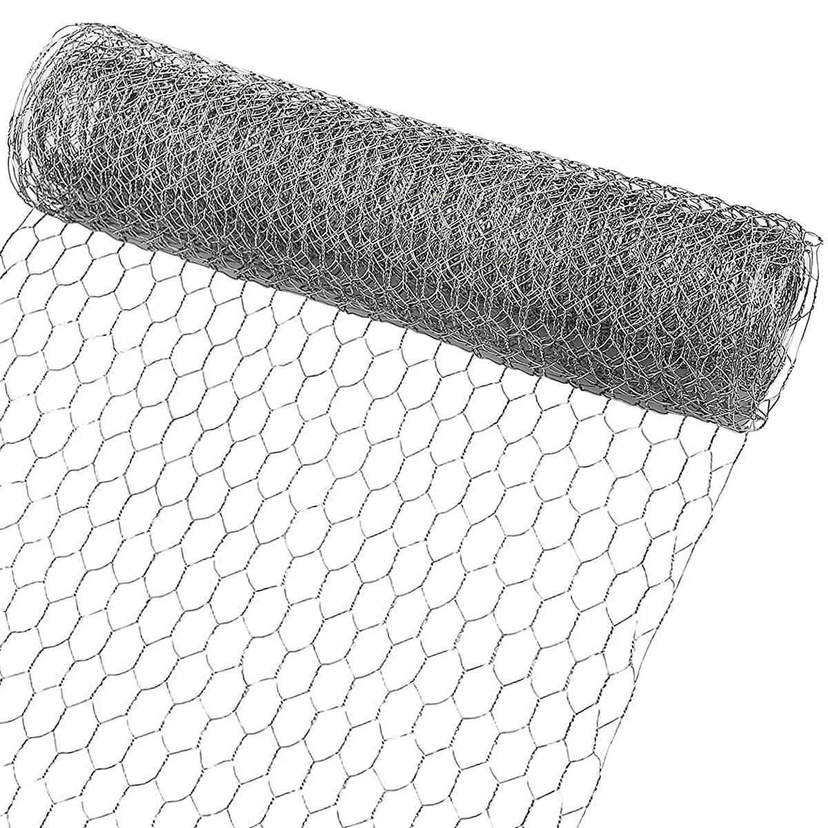 Hexagonal Chicken Wire Mesh Multipurpose Metal Iron Garden Net Fence Animal Plant Barrier DIY Craft Home Decor Wire Netting