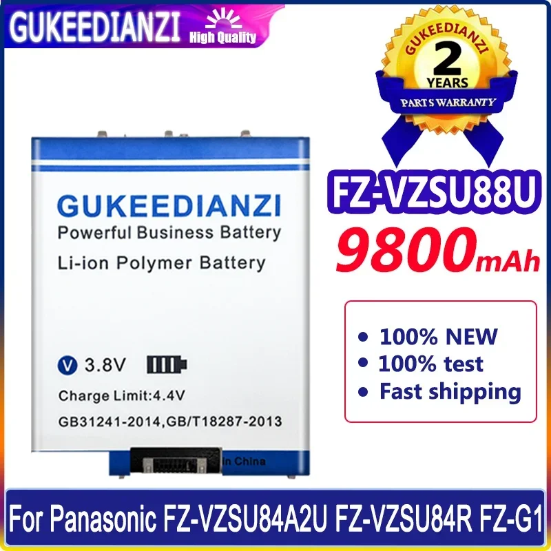 

FZ-VZSU88U 9800mAh High Capacity Replacement Battery For Panasonic FZ-G1 FZ-VZSU84A2U FZ-VZSU84U FZ-VZSU84R Laptop Batteries