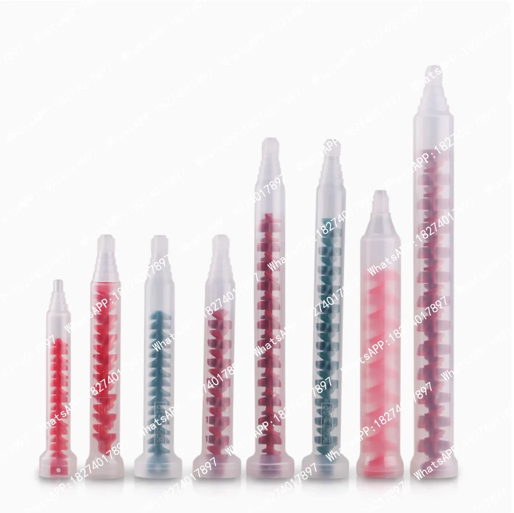 Tubo mezclador dinámico rm12-16AB, boquilla mezcladora para pegamento rm12-26, boquilla para pegamento mr10-12, barra mezcladora agitadora