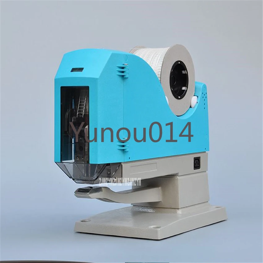 T-900 Electric Plastic Staple Attacher Machine, Binding Fix Plastic Staple on Jeans Cloth Jacket Stapler Binding Machine