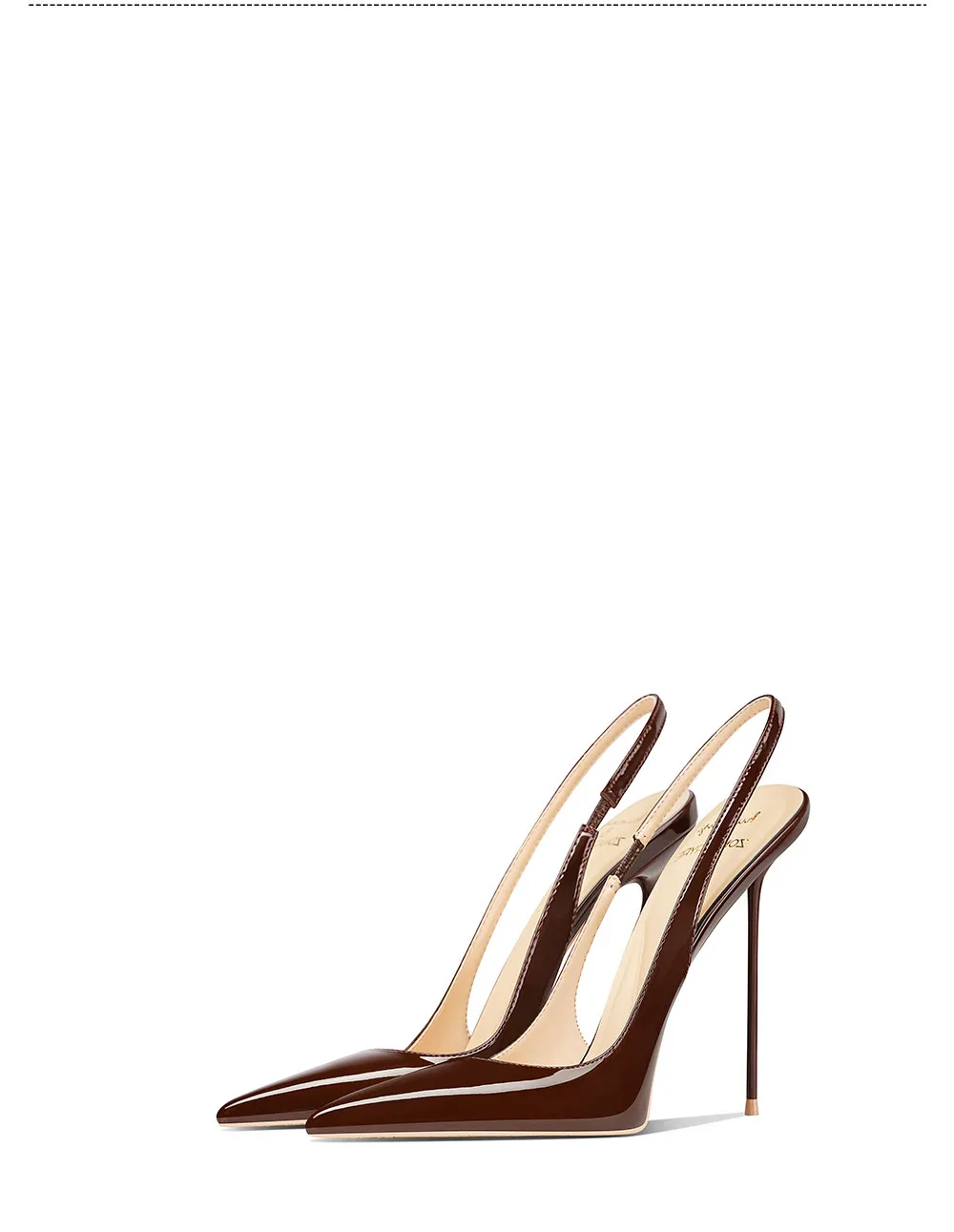 Autumn New Elegant Toe Shoes with White Pointed Toes and Slim Heels, Women's Gentle and Versatile, Showing Off Their Temperament